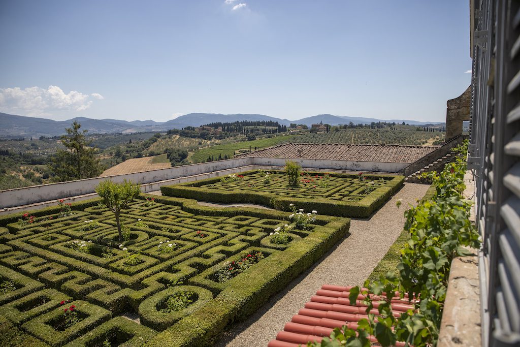 Villa Corsini a Mezzomonte exterior event spaces near Florence